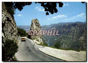 Modern Postcard Gorges of Verdon Picturesque Cirque Vaumale