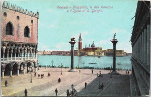 Italy Venezia Il Moja Venice Vintage Postcard C184