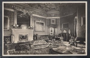 Northumberland Postcard - Drawing Room, Alnwick Castle   T9518