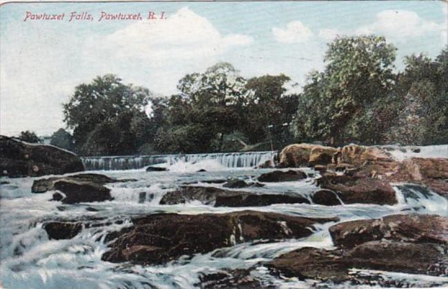 Rhode Island Pawtuxet View Of Pawtuxet Falls