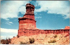 Postcard LIGHTHOUSE SCENE Amarillo Texas TX AM8111