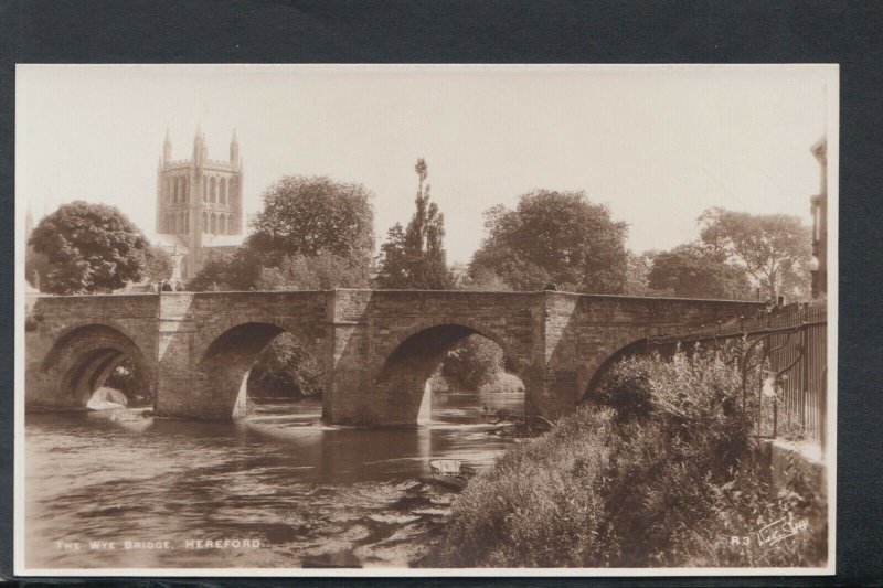 Herefordshire Postcard - The Wye Bridge, Hereford    RS20521