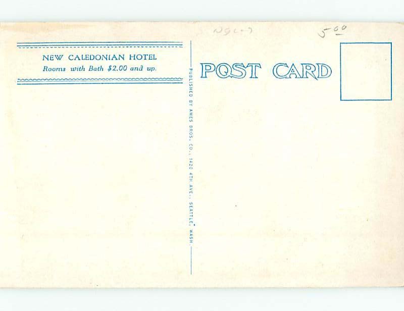 W-border HOTEL SCENE Seattle Washington WA AE1828