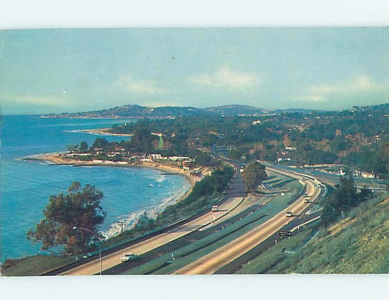 Pre-1980 ROAD OR STREET SCENE Santa Barbara California CA hJ6135