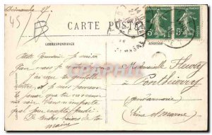 Old Postcard Gien Loiret General view Aval