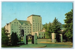 1970 Indiana Memorial Union University Exterior Bloomington Indiana IN Postcard