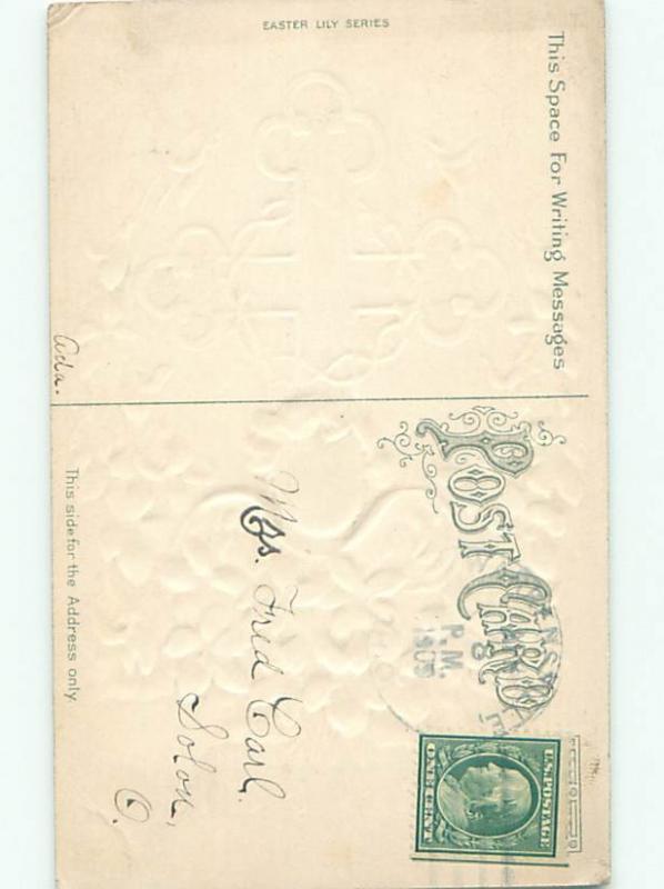 Divided-Back BEAUTIFUL ANGEL SCENE Great Postcard AB0033