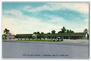 c1940's The Palms Hotel Santee South Carolina SC Unposted Vintage Postcard