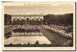 Old Postcard Epernay Hotel Chandon De Briailles L'Orangerie