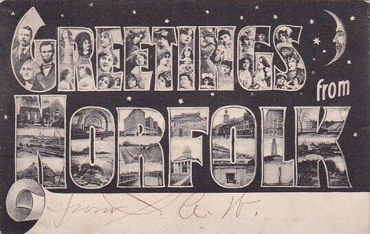 Greetings From Norfolk Virginia 1906