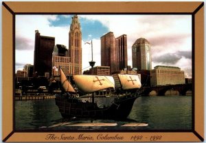 Postcard - The Santa Maria - Columbus, Ohio