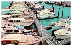 Norwalk is the largest boating center in Connecticut Boat Postcard