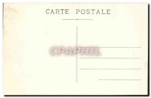 Old Postcard Padirac mourners lake rain