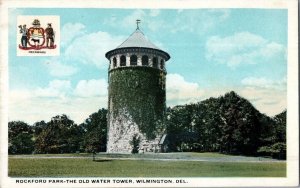 The Water Tower Rockford Park Wilmington Delaware Postcard