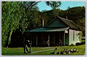 Beer~Lynchburg Tennessee~Jack Daniels Distillery Old Office~Vintage Postcard