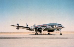 Flying Tiger Line Lockheed Constellation At Stapleton International Airport D...