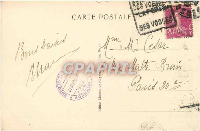 Old Postcard Le Hohneck