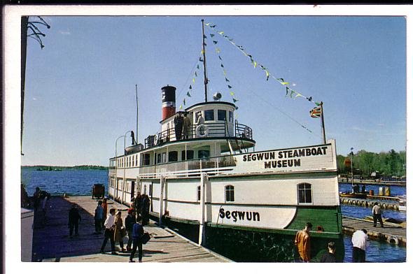 RMS Segwun, Steamboat Ferry Museum, Gravenhurst, Ontario,