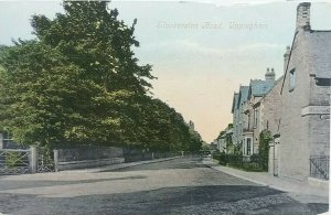 Vintage Antique Postcard Stockerston Road Uppingham Rutland