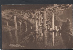 Somerset Postcard - The Fairy Grotto, Gough's Caves, Cheddar     RS14852