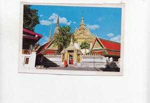 BF27952 view of wat po a popular name of wat bangkok thailand   front/back image