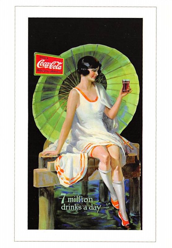 Coca Cola Reproduction Advertising Unused 