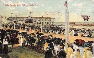 Asbury Park New Jersey Baby Parade Day Antique Postcard K69927