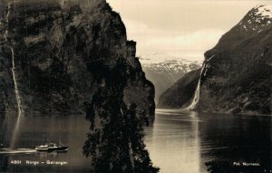 Norway Norge Geiranger RPPC 05.81