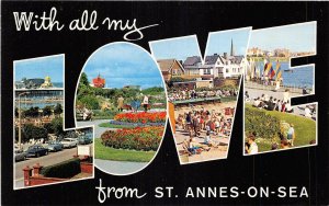 US70 UK England St. Annes-on-sea novelty big letters love