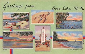 Greetings From Swan Lake, New York NY