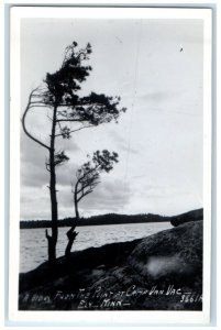 c1940 Point Camp Van Vac Exterior View Ely Minnesota Vintage Antique  Postcard