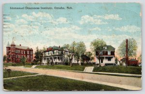 Omaha Nebraska~Immanuel Deaconess Institute~View from Across Street~1920