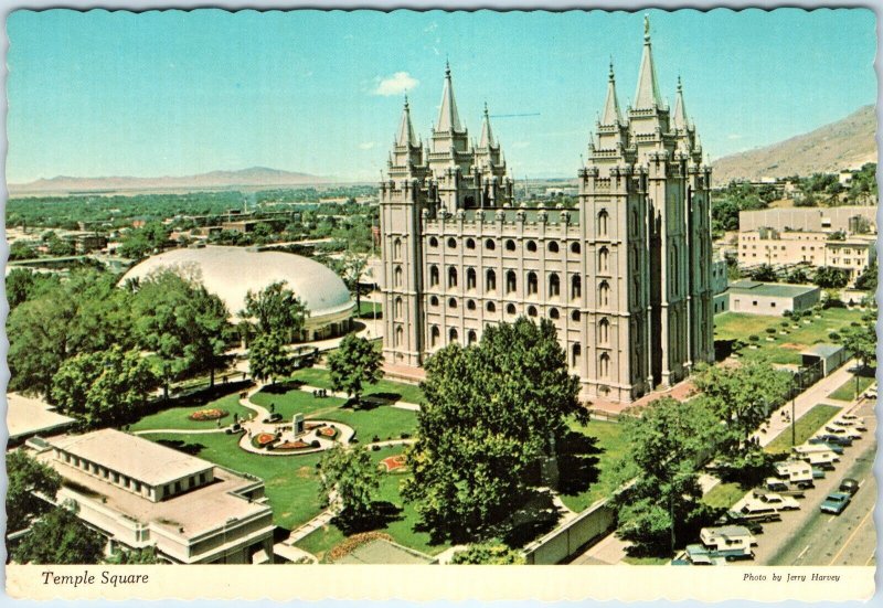 c1970s Salt Lake City UT Temple Square Church Jesus Christ Latter Day Saints M12