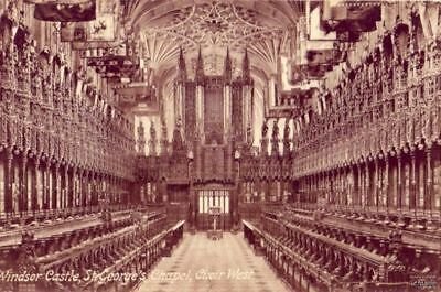 ST. GEORGE'S CHAPEL CHOIR WEST WINDSOR CASTLE ENGLAND