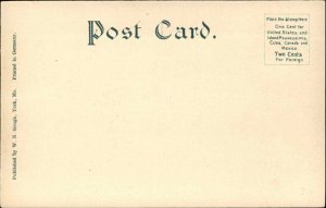 Cape Neddick Maine ME The Artist's Bridge c1910 Vintage Postcard