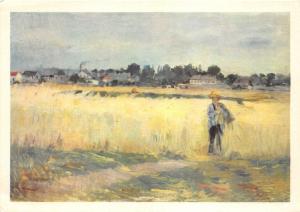 BR8749 Le Champ de Ble Berthe Morisot Painting postcard  France