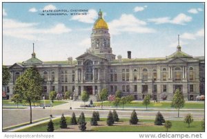 Wyoming Cheyenne State Capitol In Wonderful Wyoming