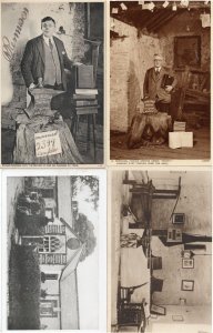 Gretna Green Old Blacksmiths Anvil Shop 4x Collectible Old Postcard s
