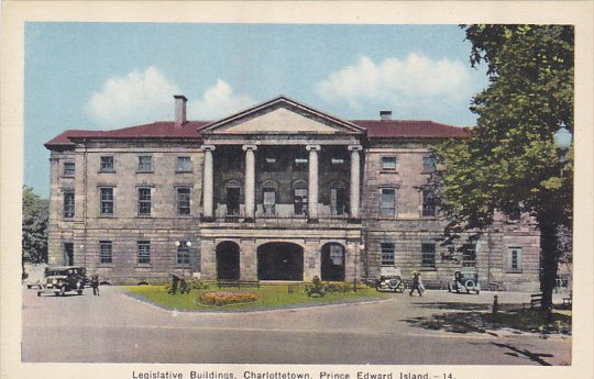 Canada Charlottetown Legislative Buildings Prince Edward Island