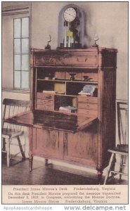 President James Monroe's Desk Fredericksburg Virginia Albertype