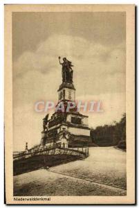 Old Postcard Niederwalddenkmal