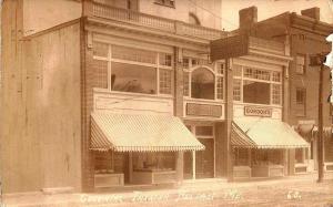 Belfast ME High Colonial Theatre Storefronts Gordon's 1918 RPPC Postcard