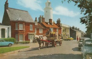 Suffolk Postcard - The Lighthouse From East Green, Southwold   RS23764