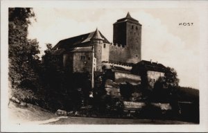 Czech Republic Kost Castle Libošovice RPPC C108