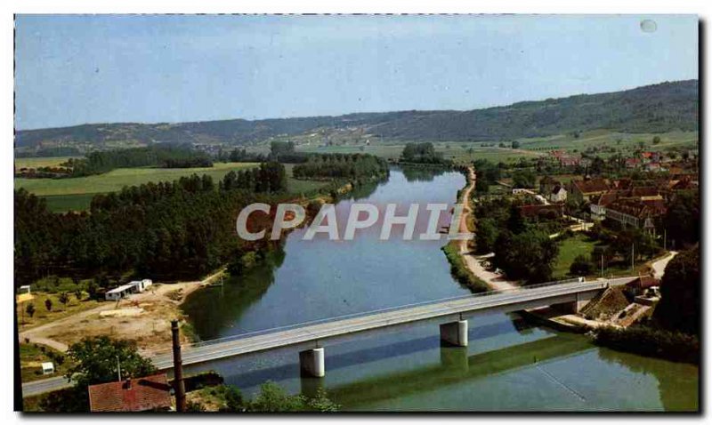 Postcard Modern Villevallier The Bridge On the & # 39Yonne