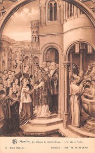 La Chasse de Sainte Ursule Belgium Postcard