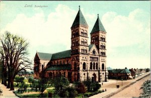 Lund, Scania Sweden  LUNDS DOMKYRKA Cathedral~Church~Religion  ca1910's Postcard