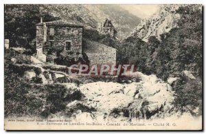 Old Postcard Around Lamalou Baths Waterfall Swift