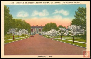 Springtime scene Looking Towards U.S. Veterans' Hospital, Johnson City, Tenn