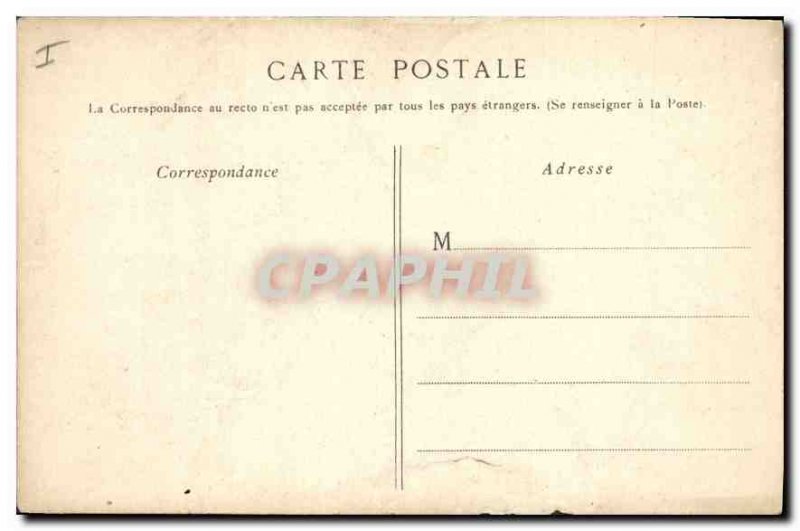 Postcard Old Church Paris Sorbonne